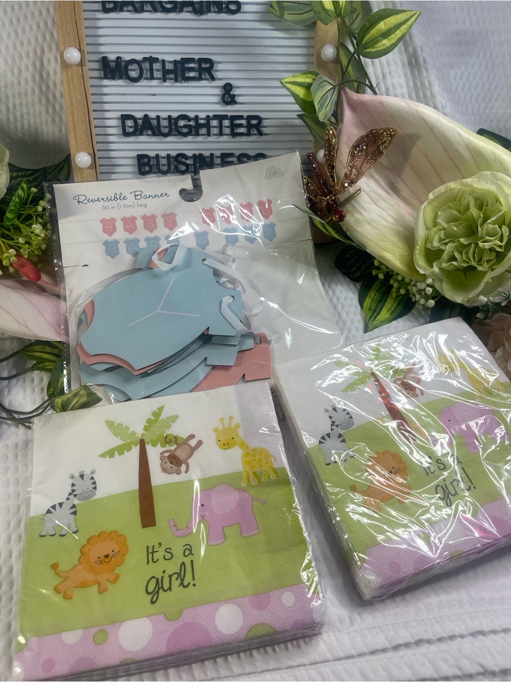 Baby shower decorations bundle